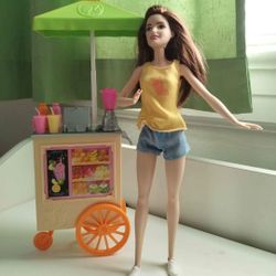 Barbie+Smoothie Bar Playset 