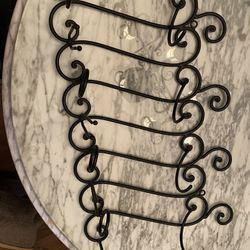 Wrought Iron Wine Rack