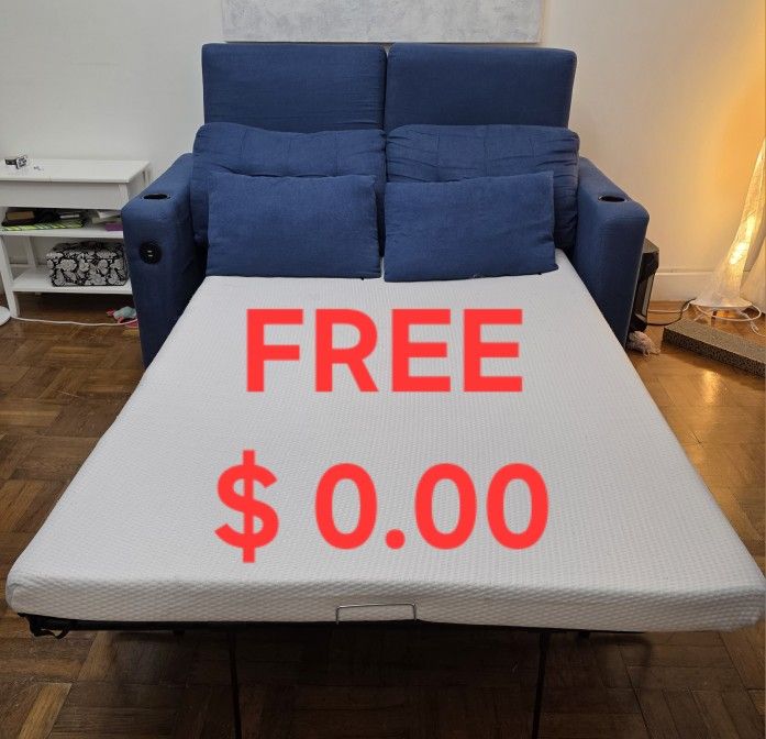 2 Free Sofa BED $0.00 Just Pick Them Up