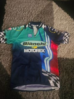 Bianchi Motorex bike jersey