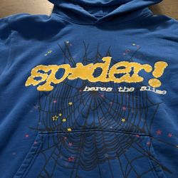Blue Spider Hoodie 
