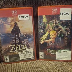 Zelda Nintendo Switch 2 Games