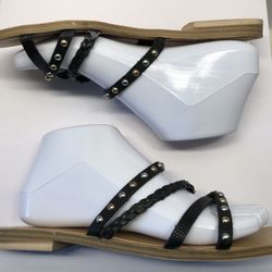 Dolce Vita Slide On Studded Sandal Shoes Size 8.5