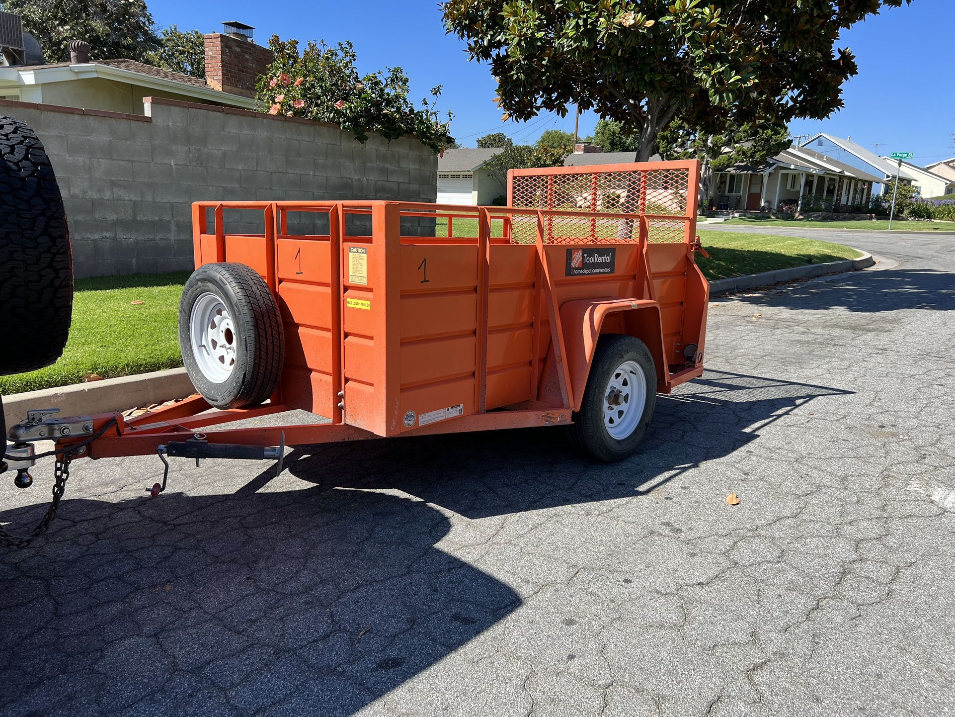 2018 Quality Best Utility Trailer 5x8 Solid Wall