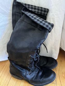 Rocket Dog Black Boots
