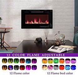 New 30" Wall Mounted Electric Fireplace