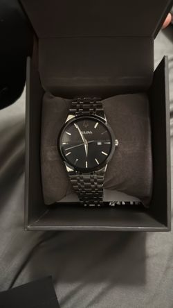 Bulova Stainless Steel Watch 96B368