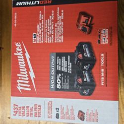 Milwaukee Batteries And Charger