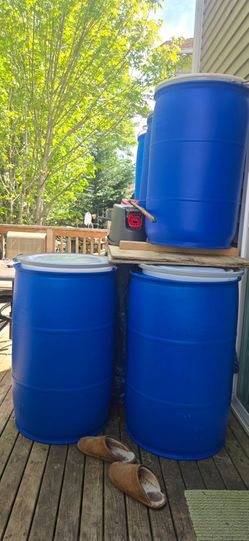 55 gallon Food based barrels