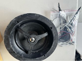 in-ceiling speaker.