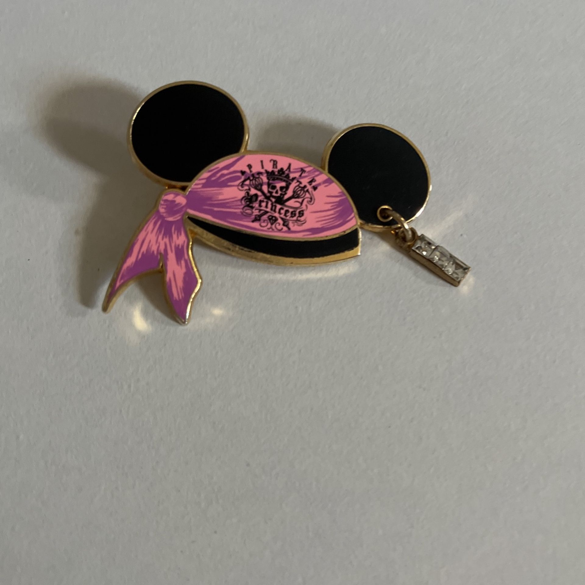 Mickey Mouse Ear Hat - Pirate Princess Trading Pin