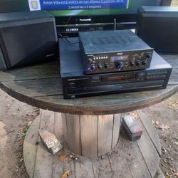 200 WATTS PYLE BLUETOOTH RECEIVER WITH ONKYO DX-C220 6 DISCS CD πΏ PLAYER AND BOSE 201 IV SPEAKERS $350 FINAL PRICE