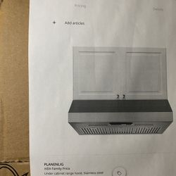 Under Cabinet Range Hood