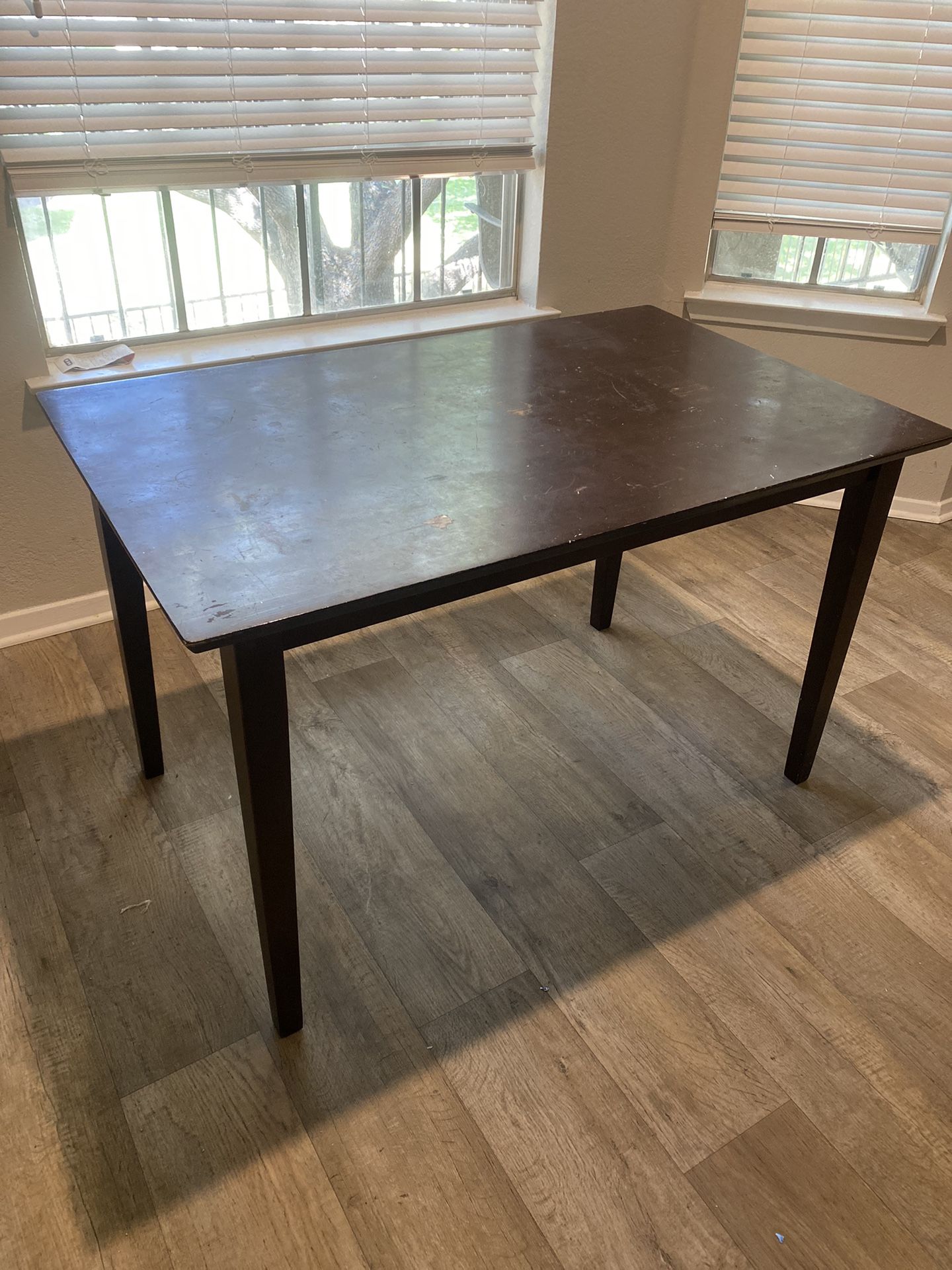 Wood Kitchen Table