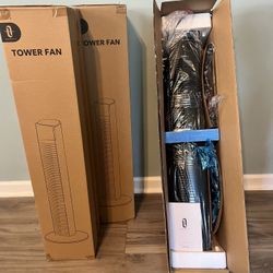 Tower Fan With Remote 