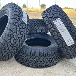 4x NEW BFBoodrich All Terrain KO2 LRC 33” Tires LT285/70R17 (INSTALLED)  $1400 + tax