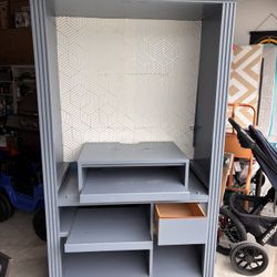 Double Computers Cabinet 74x42x20