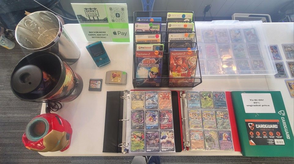 Day 3! Ungraded trading cards and Thrift!