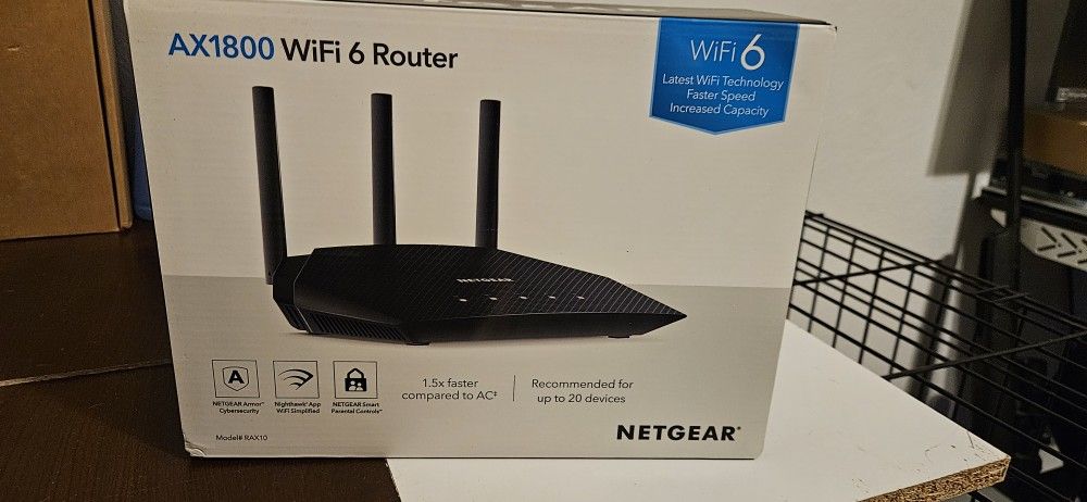 Netgear WiFi Router AX1800