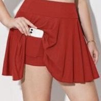 SHEIN  Plus High Waist Skort With Phone Pocket. Size 2XL