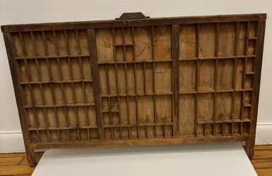 Vintage Printers Tray