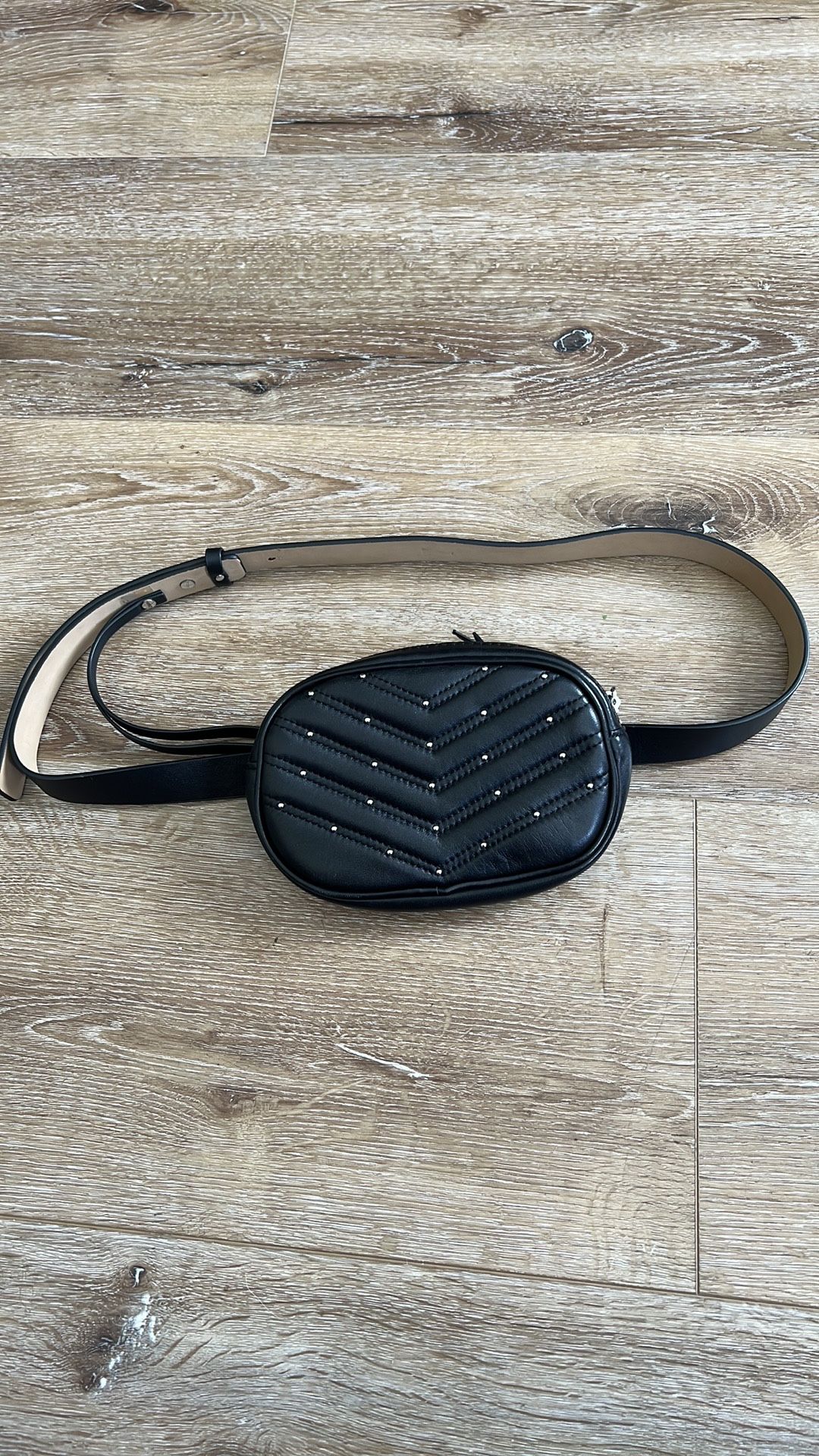 Rebeca Minkoff Black Leather shoulder & Belt Bag