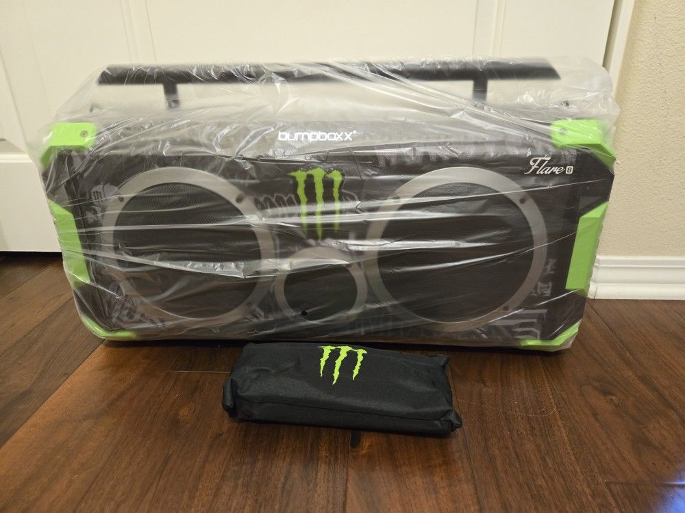 Rare Brand New Monster Boombox