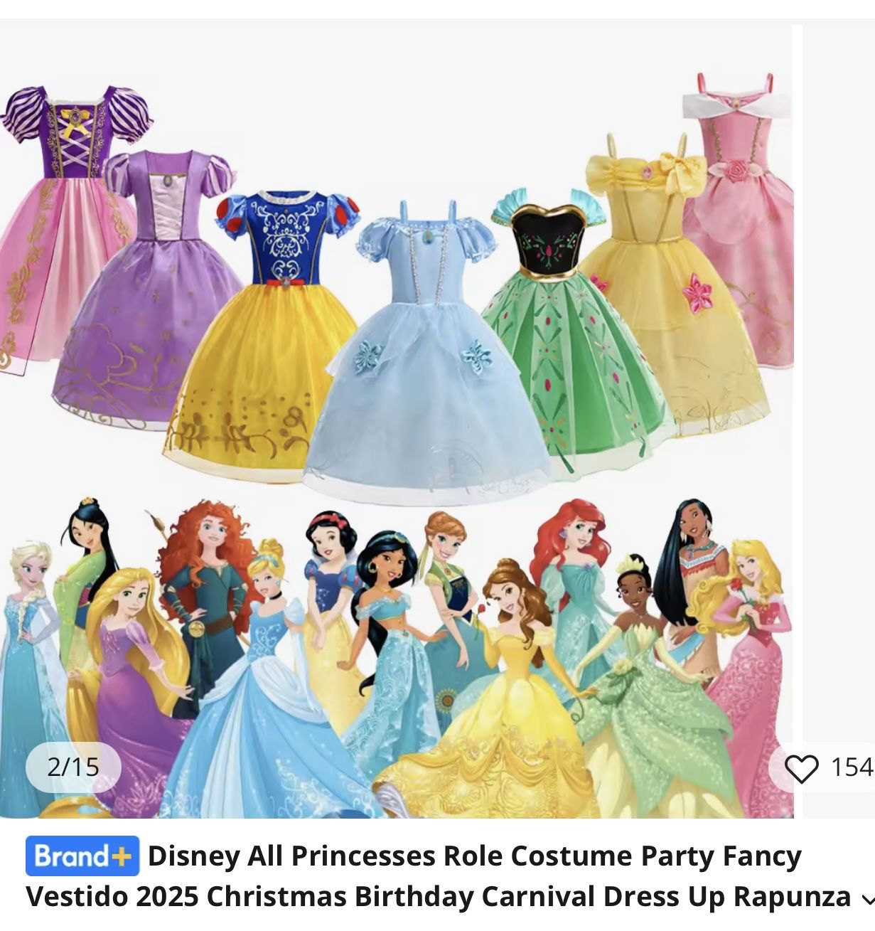 Kids Disney Costumes Boys And Girls $10 Bux Each Quality !