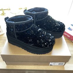 Ultra mini chunky sequin Ugg boot