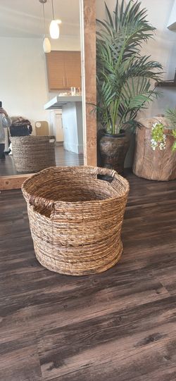 Large Rattan Basket