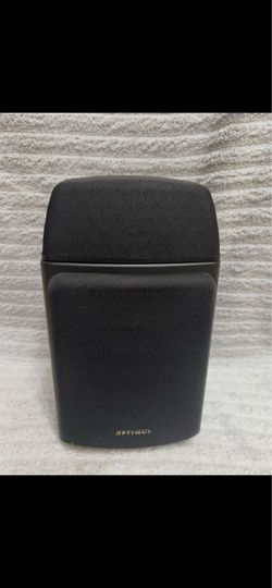 Optimus Black Bookshelf Speaker