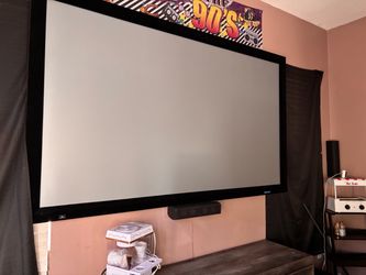 Stewart Filmscreen Large Fixed Frame Projector Screen