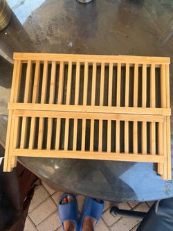 Wooden Dish Rack – Excellent Condition