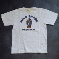BAPE Bathing Ape Milo Shark Shirt- Youth Size Small