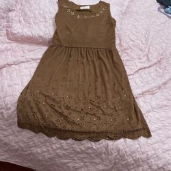 Justice For girls Indian Style Girls Suede Dress