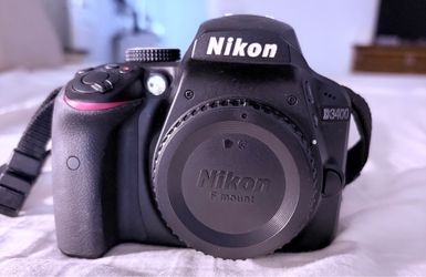 Nikon D3400 DSLR Camera Body – 24.2MP – Excellent Condition