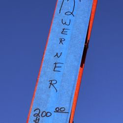 12 Foot Warner A-Frame Ladder Located Warm Springs And Lake Mead Boulevard Meet Up At Smith’s North East Corner Parking Lot $200
