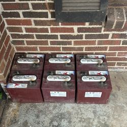 Goft cart batteries 