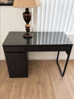 IKEA Micke Black-Brown Desk