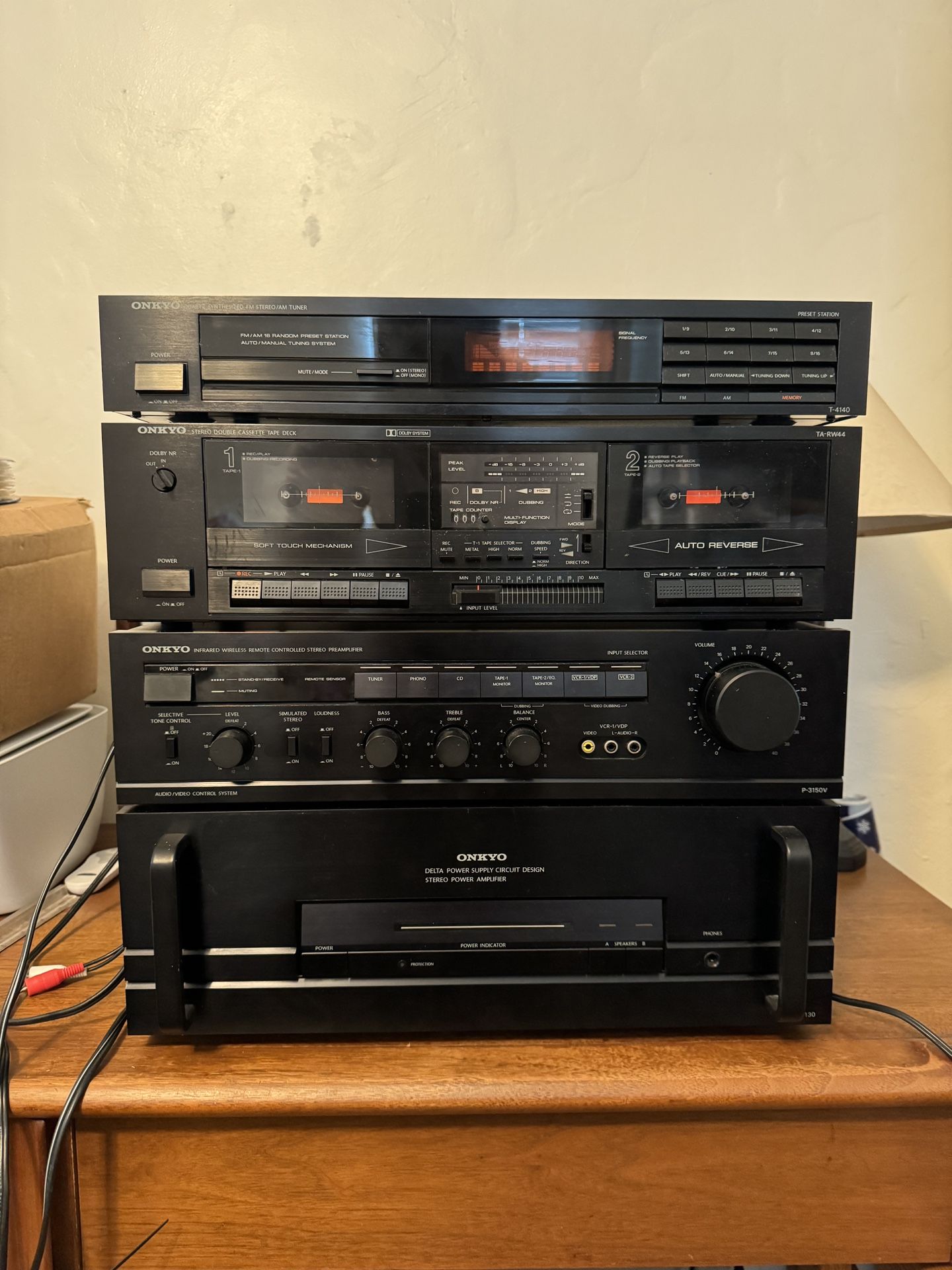 Onkyo Stereo Equipment
