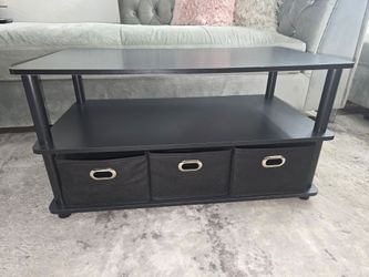 Mesa de Centro Rectangular con 3 Gavetas
