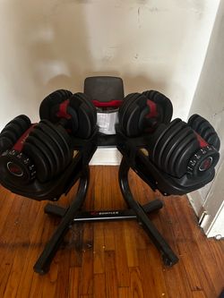 Bowflex 552 Dumbbell Set with SelectTech Stand