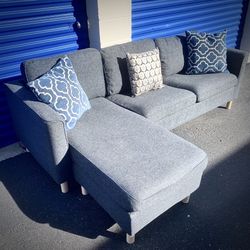 Light Gray Modern Sectional Sofa