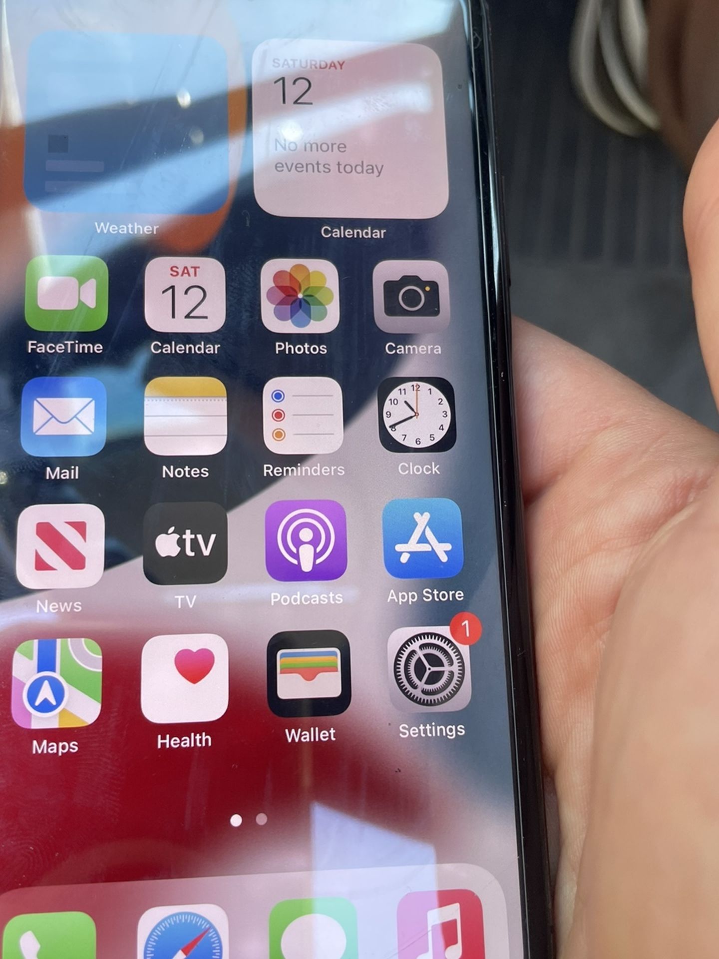 iphone X 256gb Cracked Back At&t Only Not Unlocked