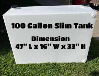 100 Gallon Water Tank | Mobile Detailing | Pressure Washing | NEW