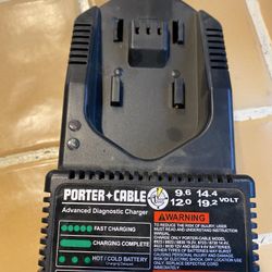 Porter Cable 8924 9.6v, 12v, 14.4v, 19.2v - 1 HOUR Power Drill Battery Charger