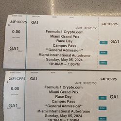 Formula 1 Grand Prix 2024 In Miami