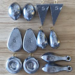 Pyramid, Bank, Bell, Disc, No-Roll, and Egg Weights