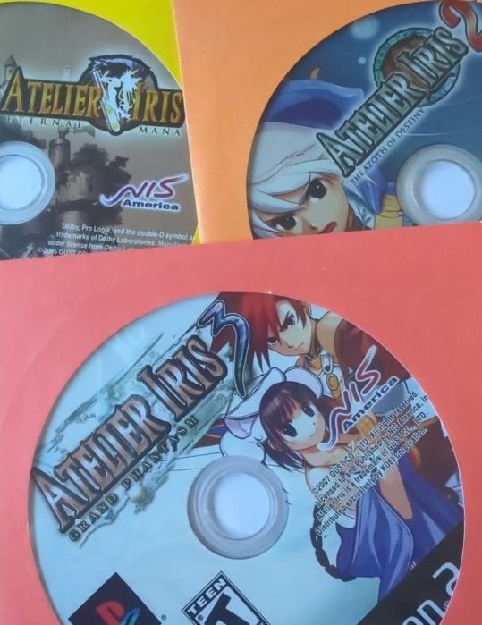 PS2 Atelier Iris Bundle