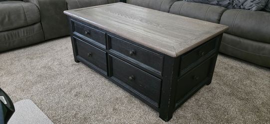 Ashley Coffee Table + 2 Matching End Tables